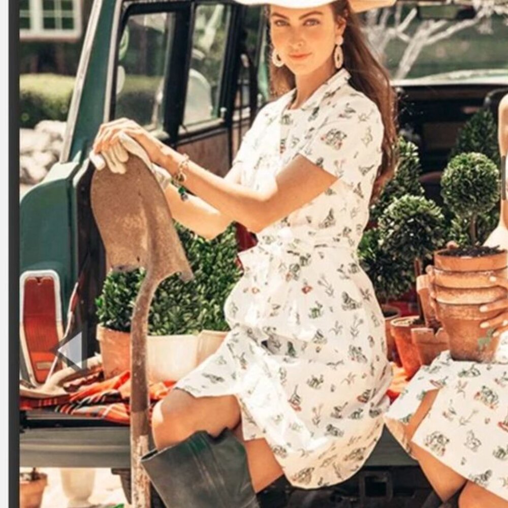 NWT KJP Kiel James Patrick Sarah Patrick Garden Animal Dress 2